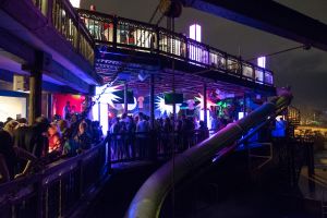 An interior view of Margaritaville After Dark, the hottest Jamaican night club